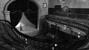 Digital model of the old Abbey Theatre